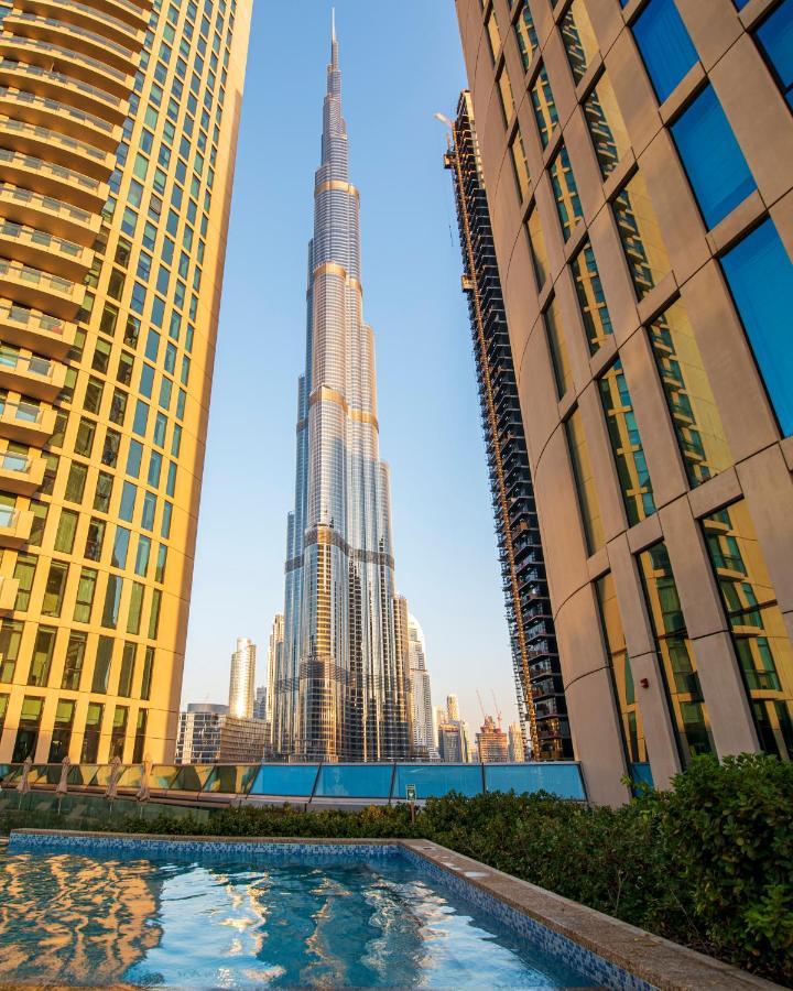 First Class 3Br With Full Burj Khalifa And Fountain View Dubai Buitenkant foto