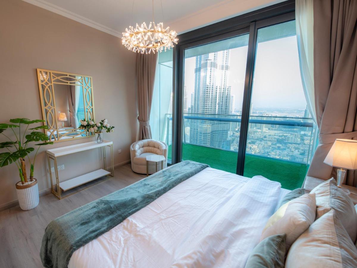 First Class 3Br With Full Burj Khalifa And Fountain View Dubai Buitenkant foto